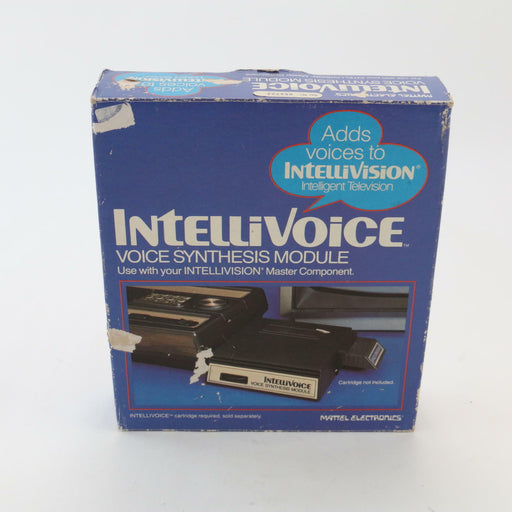 INTELLIVOICE Rare Voice Synthesis Module Mattel Intellivision Boxed - Very Good - Attic Discovery Shop