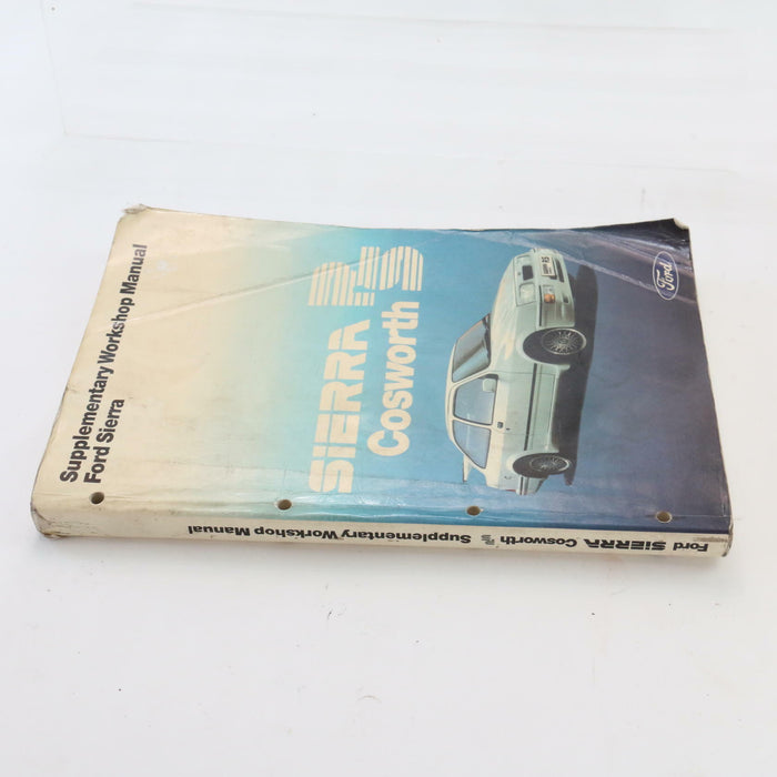 Ford Sierra Rs Cosworth Supplementary Rare Car Workshop Manual 1986 Paperback - Good - Attic Discovery Shop