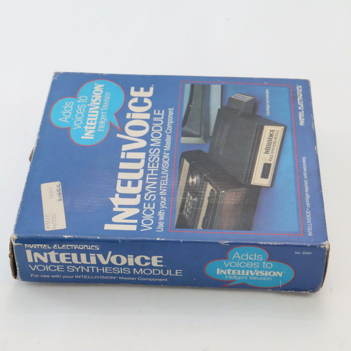 INTELLIVOICE Voice Synthesis Module Mattel Intellivision Boxed (Rare Condition!) - Very Good - Attic Discovery Shop