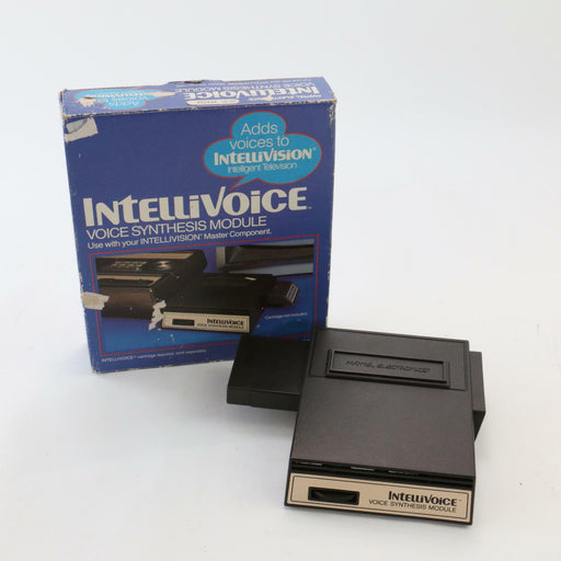 INTELLIVOICE Rare Voice Synthesis Module Mattel Intellivision Boxed - Very Good - Attic Discovery Shop