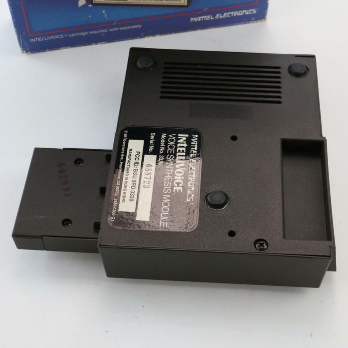 INTELLIVOICE Rare Voice Synthesis Module Mattel Intellivision Boxed - Very Good - Attic Discovery Shop