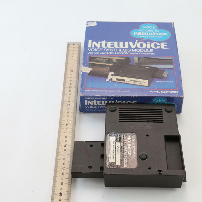 INTELLIVOICE Rare Voice Synthesis Module Mattel Intellivision Boxed - Very Good - Attic Discovery Shop