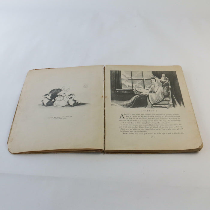 Walt Disney Snow White And The Seven Dwarfs 1937 Book Rare First Edition 1st Ed - Attic Discovery Shop