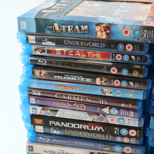 x75 Blu-ray Collection Wholesale Bundle Joblot Mixed inc some 3D, Kids & Family - Good - Attic Discovery Shop