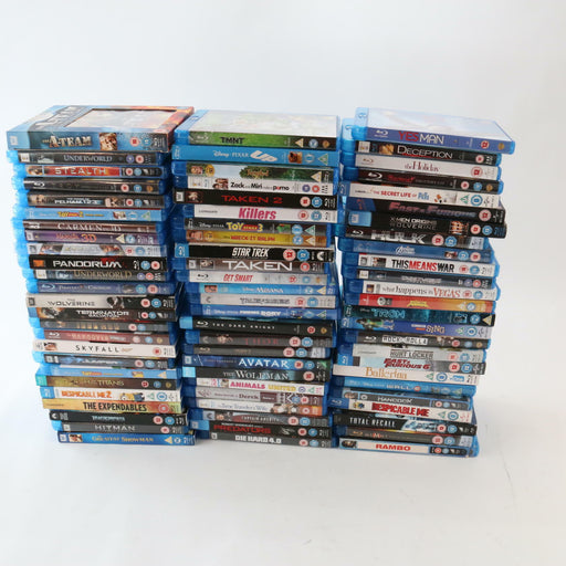 x75 Blu-ray Collection Wholesale Bundle Joblot Mixed inc some 3D, Kids & Family - Good - Attic Discovery Shop