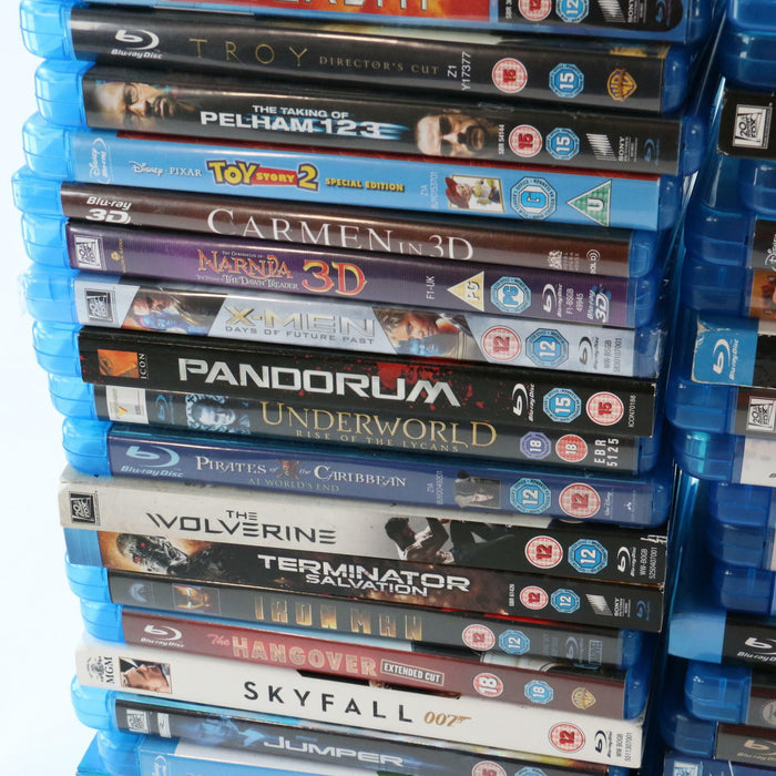 x75 Blu-ray Collection Wholesale Bundle Joblot Mixed inc some 3D, Kids & Family - Good - Attic Discovery Shop