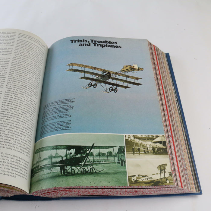 Incredibly Rare History of Aviation Book Huge *1152* Pages Detailed Texts Images - Very Good - Attic Discovery Shop