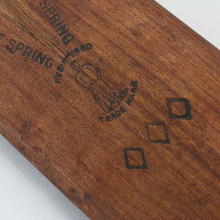 Antique Cricket Bat " Aquila " Rare Cricket Bat Treble Spring Clapshaw & Salmon - Good - Attic Discovery Shop