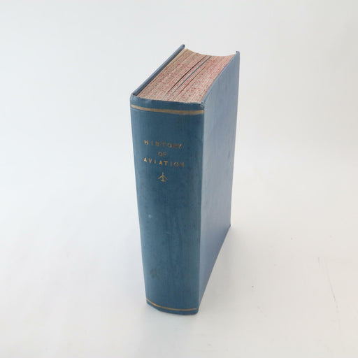 Incredibly Rare History of Aviation Book Huge *1152* Pages Detailed Texts Images - Very Good - Attic Discovery Shop