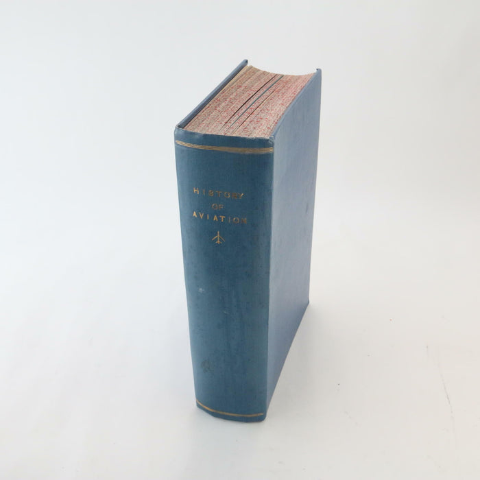 Incredibly Rare History of Aviation Book Huge *1152* Pages Detailed Texts Images - Very Good - Attic Discovery Shop