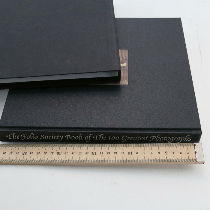 The Folio Book Of 100 Greatest Photographs - Folio Society - 2006 Hardback Book - Very Good - Attic Discovery Shop