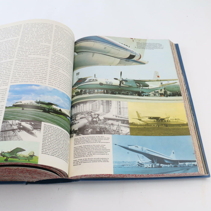 Incredibly Rare History of Aviation Book Huge *1152* Pages Detailed Texts Images - Very Good - Attic Discovery Shop