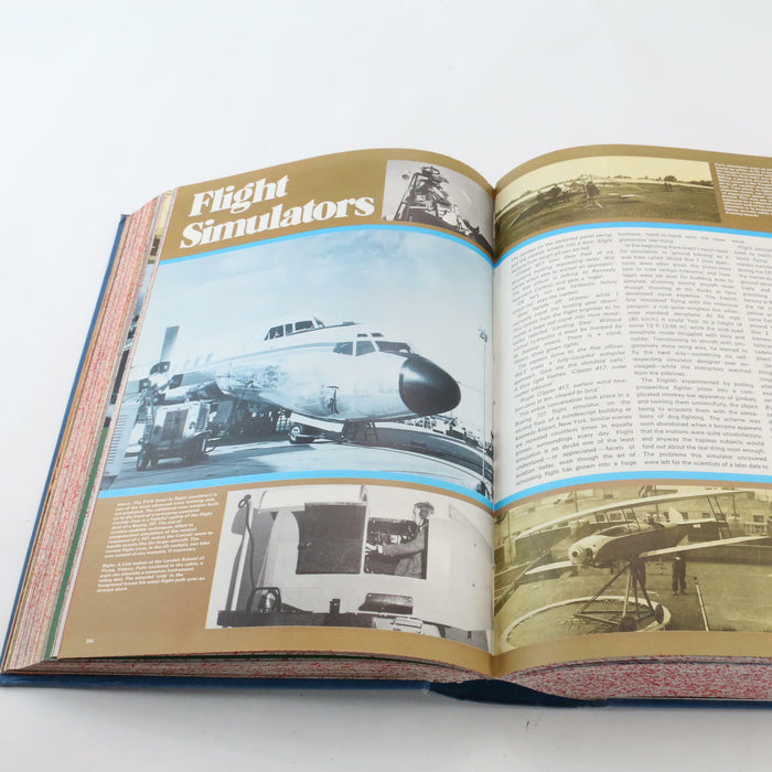 Incredibly Rare History of Aviation Book Huge *1152* Pages Detailed Texts Images - Very Good - Attic Discovery Shop