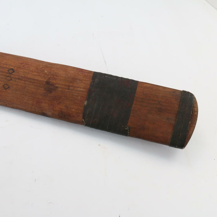 Antique Cricket Bat " Aquila " Rare Cricket Bat Treble Spring Clapshaw & Salmon - Good - Attic Discovery Shop