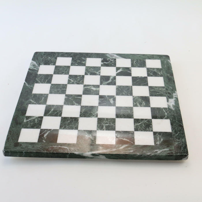 Full Size Chess Board (Marble) High Quality Adult's 40cm x 40cm (& Square 4cm) - Good - Attic Discovery Shop