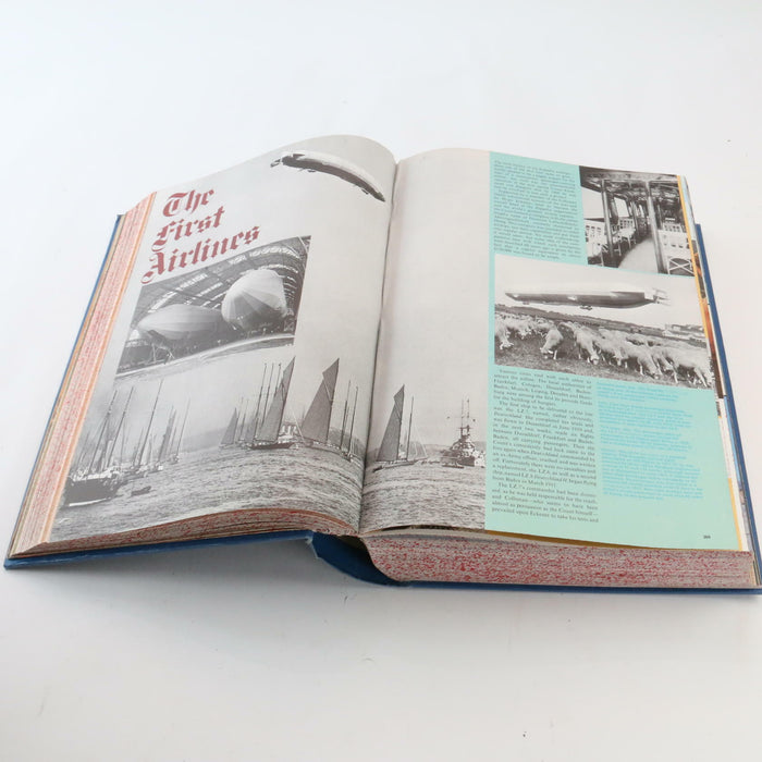 Incredibly Rare History of Aviation Book Huge *1152* Pages Detailed Texts Images - Very Good - Attic Discovery Shop