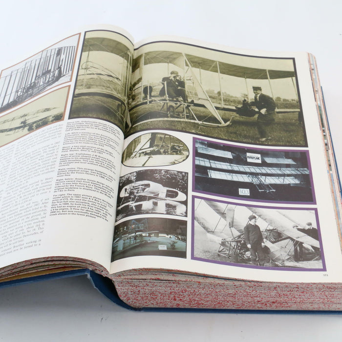 Incredibly Rare History of Aviation Book Huge *1152* Pages Detailed Texts Images - Very Good - Attic Discovery Shop
