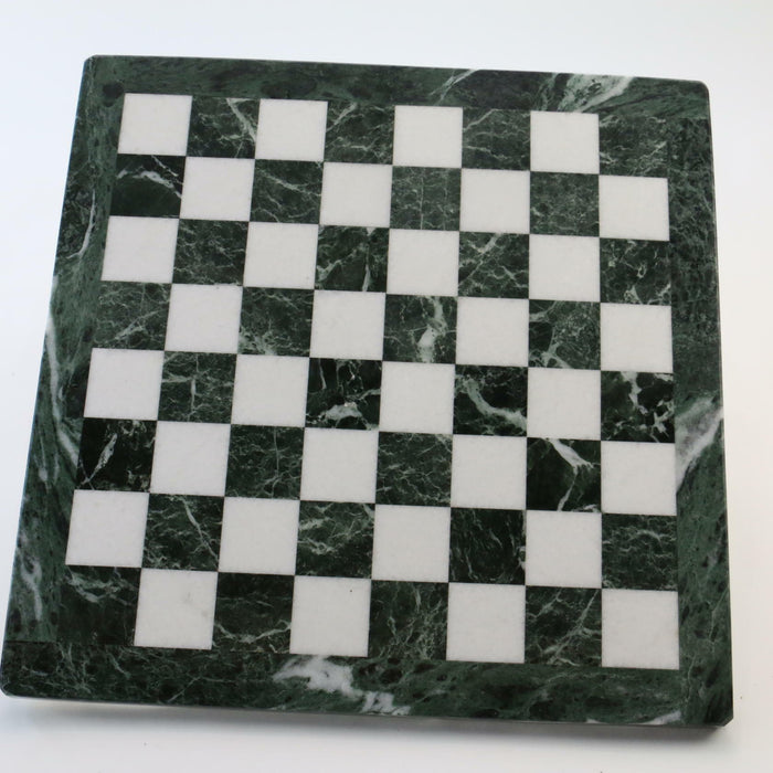 Full Size Chess Board (Marble) High Quality Adult's 40cm x 40cm (& Square 4cm) - Good - Attic Discovery Shop