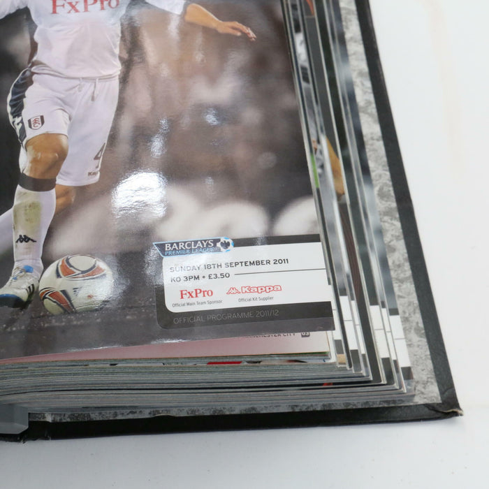 Fulham Club Official Football Albums FULL of Programmes Rare Collector's Lot - Very Good - Attic Discovery Shop