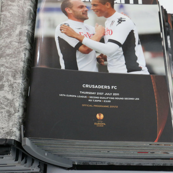 Fulham Club Official Football Albums FULL of Programmes Rare Collector's Lot - Very Good - Attic Discovery Shop