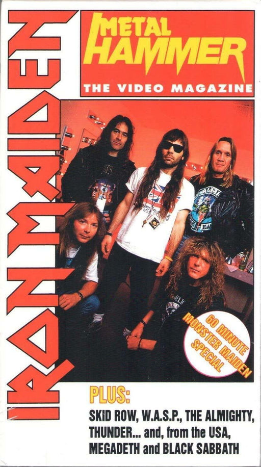 Metal Hammer - Iron Maiden Special [VHS Video] Rare From The Video Magazine - Very Good - Attic Discovery Shop