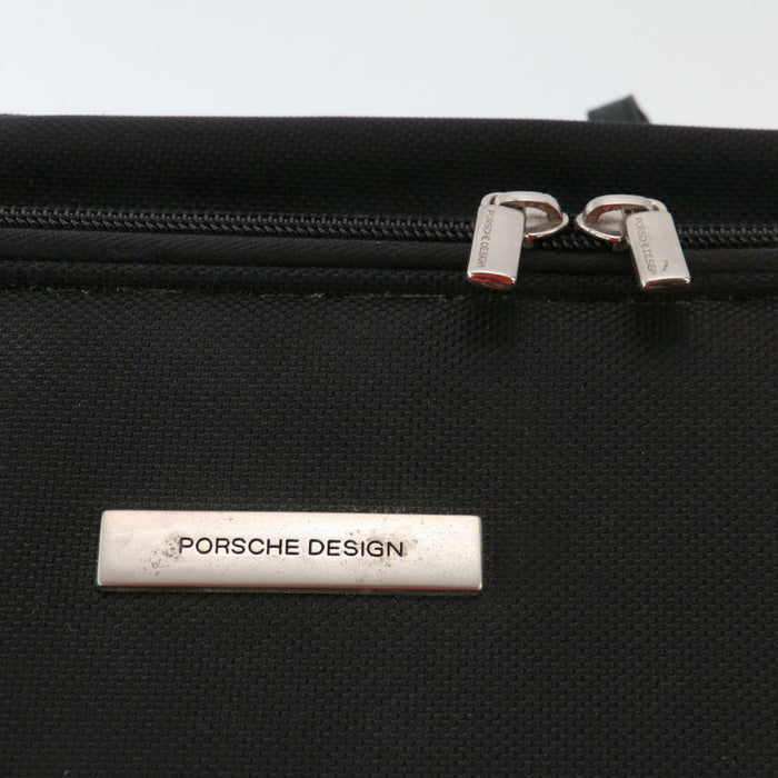 Genuine Large Spacious Porsche Design Travel / Messenger / Work Bag or Briefcase - Good - Attic Discovery Shop