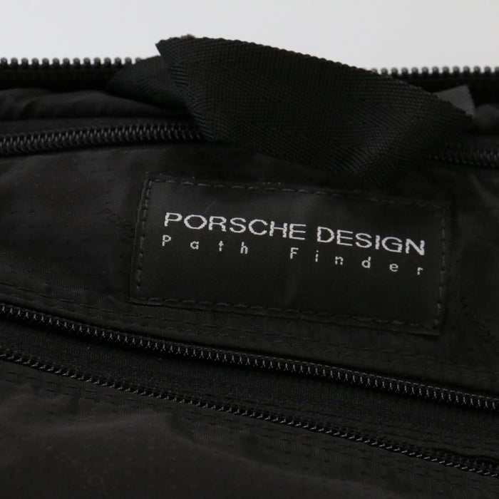 Genuine Large Spacious Porsche Design Travel / Messenger / Work Bag or Briefcase - Good - Attic Discovery Shop