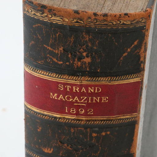 1892 The Strand Magazine Rare Large 678 Pages Adventures of Sherlock Holmes Book - Good - Attic Discovery Shop