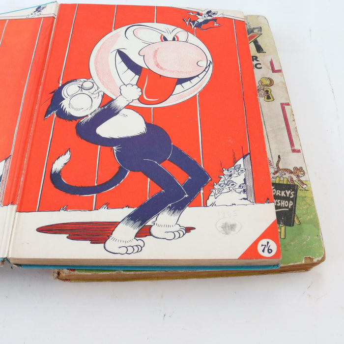 The Dandy Monster Comic 1952 Annual & 1965 Rare Vintage Hardback Books - Acceptable - Attic Discovery Shop