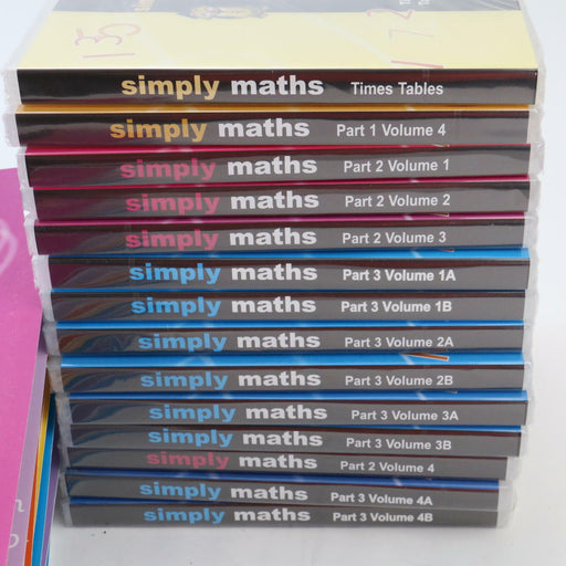 Large Student Support Centre Simply Maths and English NEW DVDs Workbooks Bundle - Like New - Attic Discovery Shop