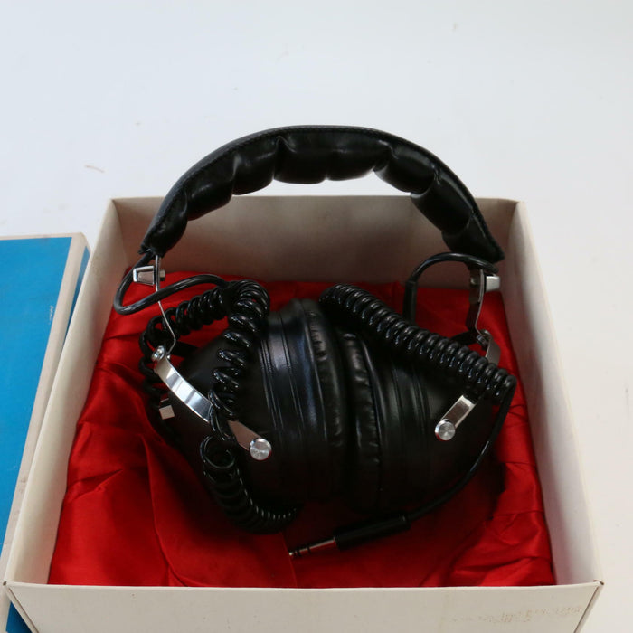 Vintage Retro Amstrad HPS7A Headphones Deluxe Stereo Headphones Rare STILL NEW! - Like New - Attic Discovery Shop