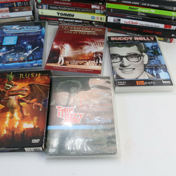 Huge x80 ALL Music Related DVD Job Lot Bundle Some Rare Mixed Genres Rock Opera - Good - Attic Discovery Shop