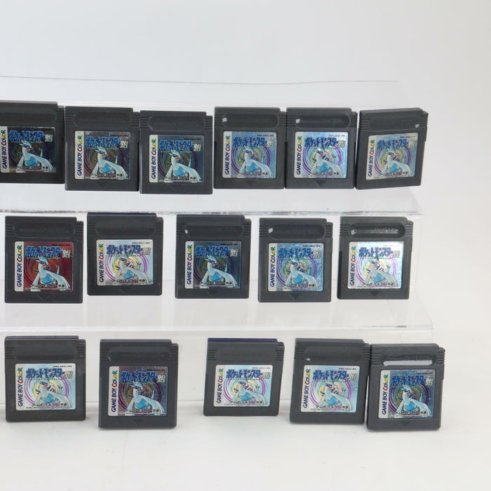 x37 Large Job Lot Official Japanese Pokemon Gameboy Color Rare Games Bundle - Good - Attic Discovery Shop