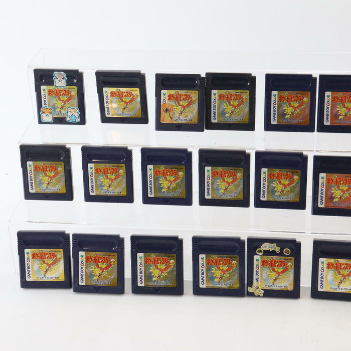 x37 Large Job Lot Official Japanese Pokemon Gameboy Color Rare Games Bundle - Good - Attic Discovery Shop