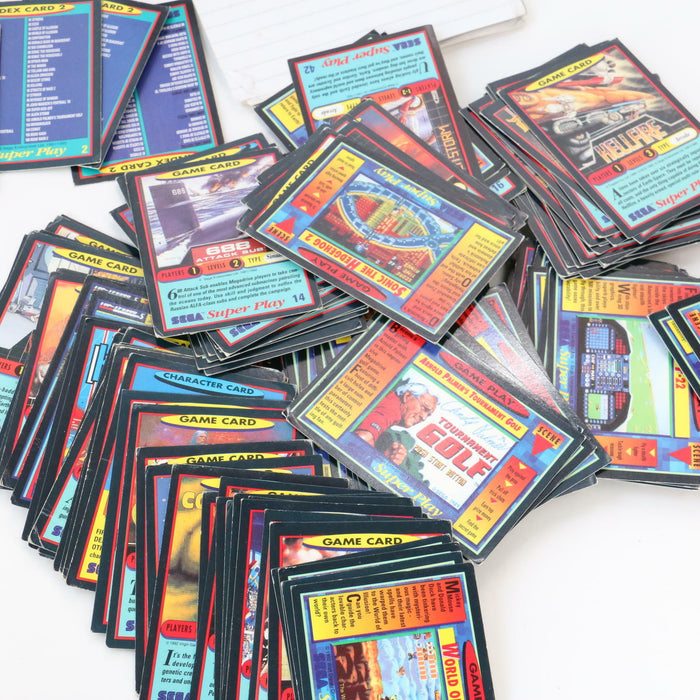 Panini Rare Sega Mega Drive etc Super Play Trading Playing Cards x165 Bundle Lot - Good - Attic Discovery Shop