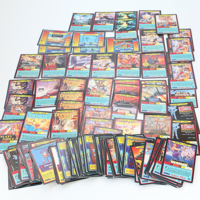 Panini Rare Sega Mega Drive etc Super Play Trading Playing Cards x165 Bundle Lot - Good - Attic Discovery Shop