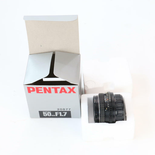 Pentax 50mm F1.7 Excellent Condition SMC Camera Lens Boxed (Near Mint) - Very Good - Attic Discovery Shop