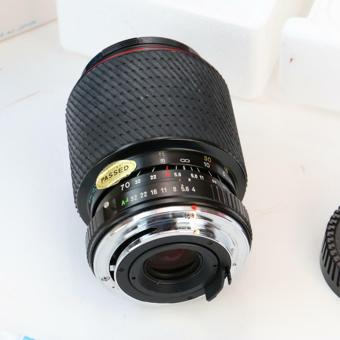 Tokina SZ-X 210 Camera Lens 70 210mm f4 - 5.6 SD VGC 52 (Near Mint!) Boxed - Very Good - Attic Discovery Shop