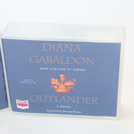 Outlander Diana Gabaldon Unabridged Audiobook CDs Complete Collection Part 1 & 2 - Very Good - Attic Discovery Shop