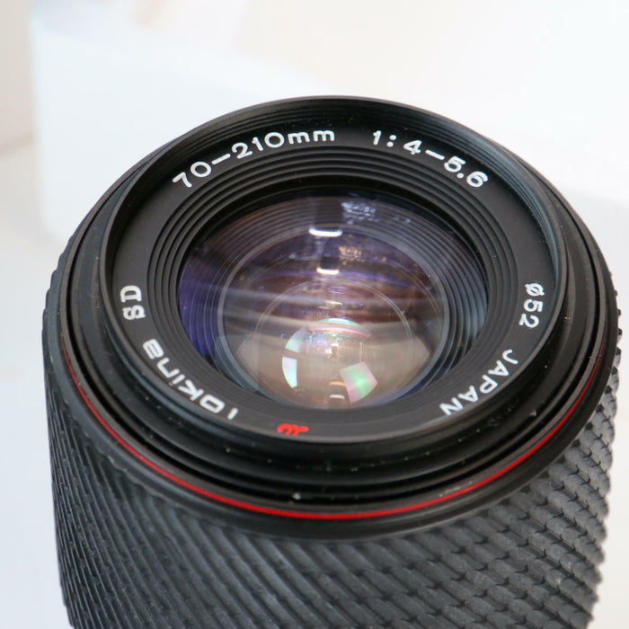 Tokina SZ-X 210 Camera Lens 70 210mm f4 - 5.6 SD VGC 52 (Near Mint!) Boxed - Very Good - Attic Discovery Shop