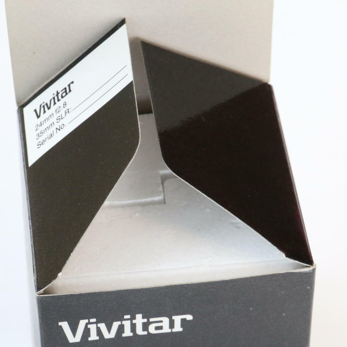 Vivitar 24mm F/2.8 Manual Focus 52 Wide Angle Macro Lens 1:5x Boxed (Near Mint) - Attic Discovery Shop