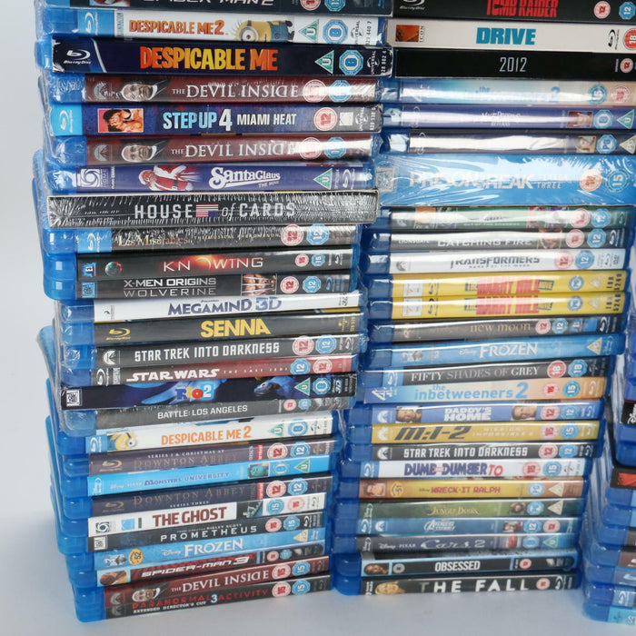 Blu-ray Job Lot Bundle x120 Some New Sealed Mixed Assorted Films Collection - Very Good - Attic Discovery Shop