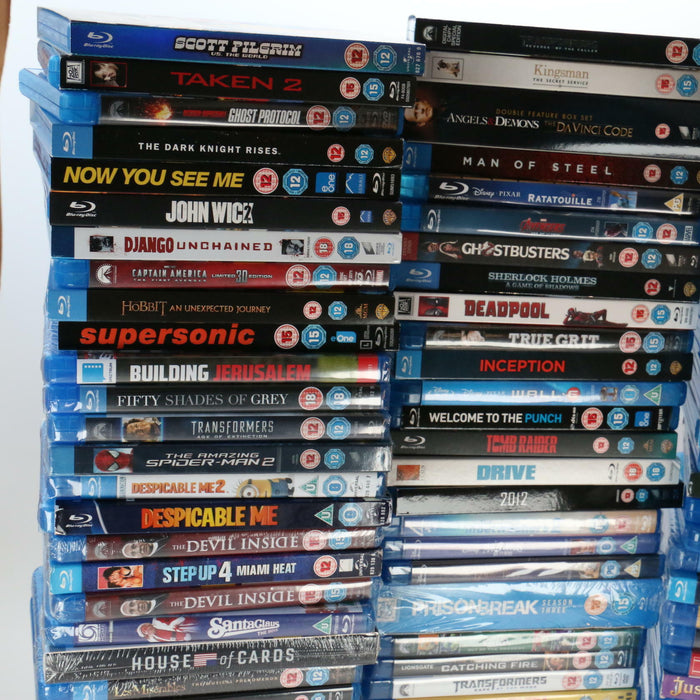 Blu-ray Job Lot Bundle x120 Some New Sealed Mixed Assorted Films Collection - Very Good - Attic Discovery Shop