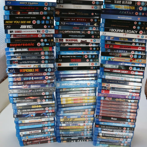 Blu-ray Job Lot Bundle x120 Some New Sealed Mixed Assorted Films Collection - Very Good - Attic Discovery Shop