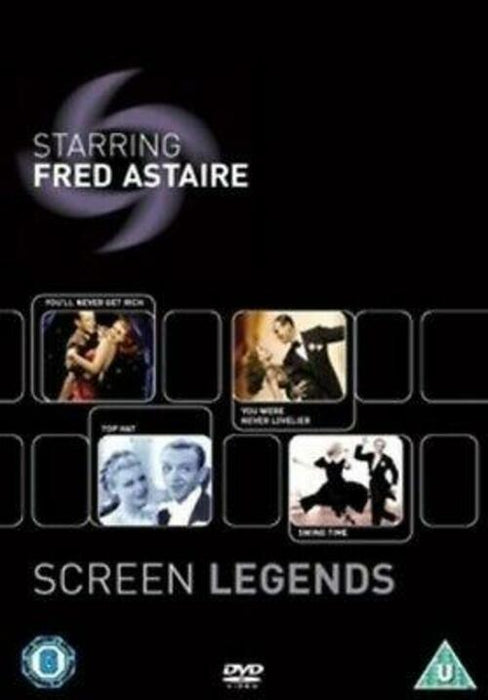 Screen Legends: Fred Astaire Top Hat Swing Time &.. DVD [Region 2] - New Sealed - Attic Discovery Shop
