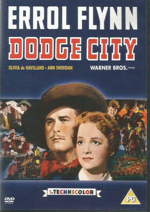 Dodge City [DVD] [1939] [Region 2] (In Technicolor) - Like New - Attic Discovery Shop
