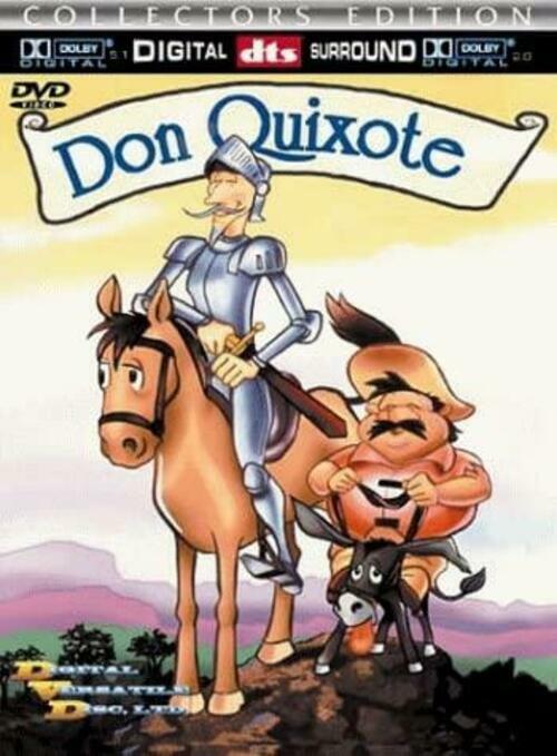 Don Quixote [DVD] [1999] [Region Free] [Rare US Import] [NTSC] - Like New - Attic Discovery Shop