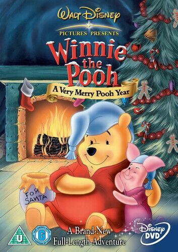 Winnie the Pooh - A Very Merry Pooh Year [DVD] [2002] [Region 2] - New Sealed - Attic Discovery Shop