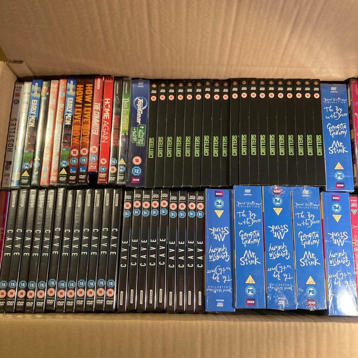 Wholesale DVD Joblot New Sealed Large Mixed Bundle Approx. 150+ RefID110 - Attic Discovery Shop