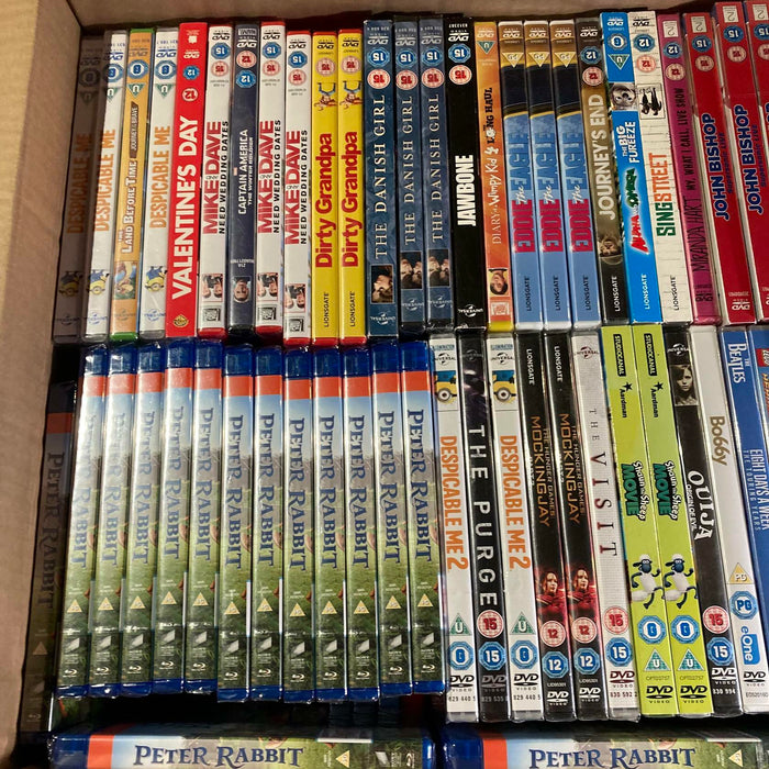 Wholesale DVD Joblot New Sealed Large Mixed Bundle Approx 150+ RefID105 - Attic Discovery Shop